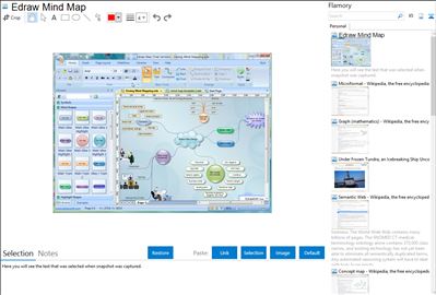 Edraw Mind Map - Flamory bookmarks and screenshots