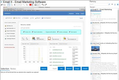 Email It - Email Marketing Software - Flamory bookmarks and screenshots