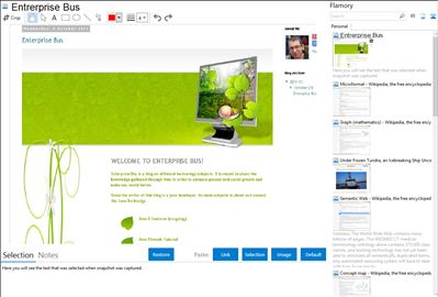Entrerprise Bus - Flamory bookmarks and screenshots