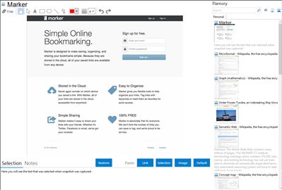 Marker - Flamory bookmarks and screenshots
