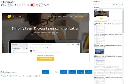 Everchat - Flamory bookmarks and screenshots
