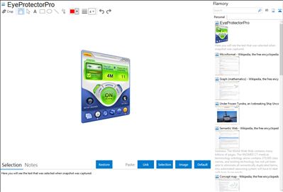 EyeProtectorPro - Flamory bookmarks and screenshots