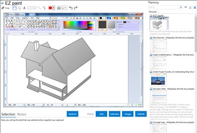 EZ paint - Flamory bookmarks and screenshots