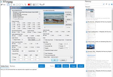 FFmpeg - Flamory bookmarks and screenshots