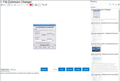 File Extension Changer - Flamory bookmarks and screenshots