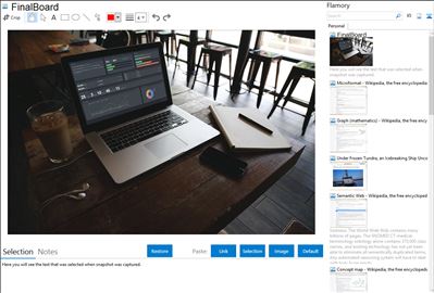 FinalBoard - Flamory bookmarks and screenshots