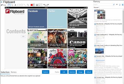 Flipboard - Flamory bookmarks and screenshots