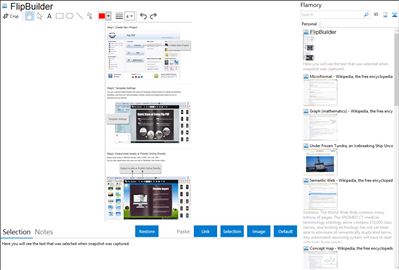 FlipBuilder - Flamory bookmarks and screenshots