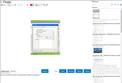 Floola - Flamory bookmarks and screenshots