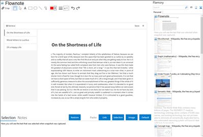 Flownote - Flamory bookmarks and screenshots