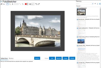FotoSketcher - Flamory bookmarks and screenshots