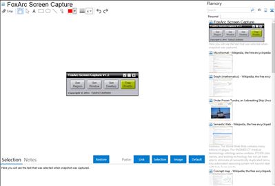 FoxArc Screen Capture - Flamory bookmarks and screenshots