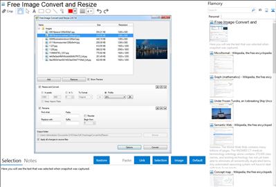 Free Image Convert and Resize - Flamory bookmarks and screenshots