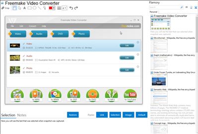 Freemake Video Converter - Flamory bookmarks and screenshots