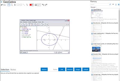 GeoGebra - Flamory bookmarks and screenshots