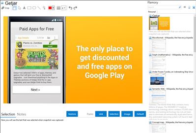 Getjar - Flamory bookmarks and screenshots