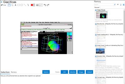 Giac/Xcas - Flamory bookmarks and screenshots