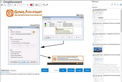 GmailAssistant - Flamory bookmarks and screenshots