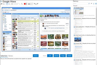 Google Wave - Flamory bookmarks and screenshots