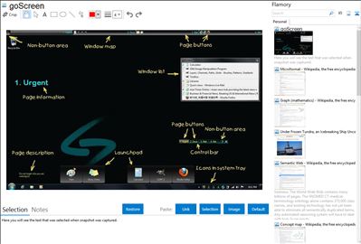 goScreen - Flamory bookmarks and screenshots