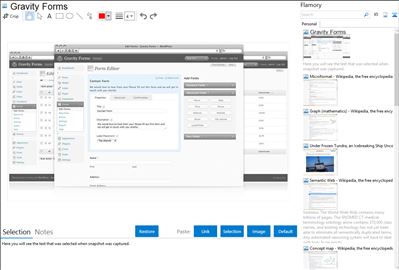 Gravity Forms - Flamory bookmarks and screenshots