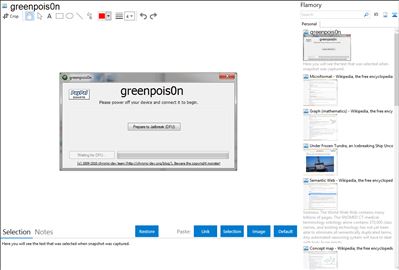 greenpois0n - Flamory bookmarks and screenshots