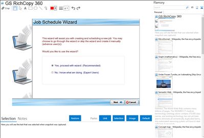 GS RichCopy 360 - Flamory bookmarks and screenshots