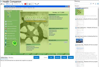 Health Companion - Flamory bookmarks and screenshots
