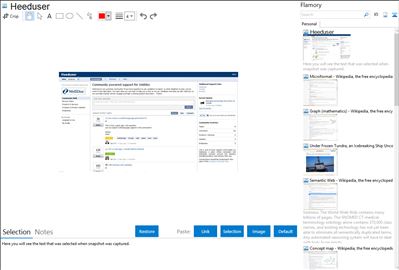 Heeduser - Flamory bookmarks and screenshots