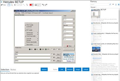Hercules SETUP - Flamory bookmarks and screenshots