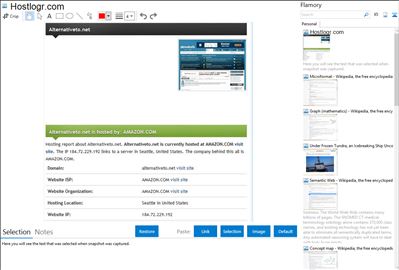 Hostlogr.com - Flamory bookmarks and screenshots