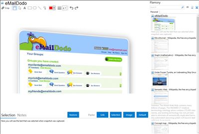 eMailDodo - Flamory bookmarks and screenshots