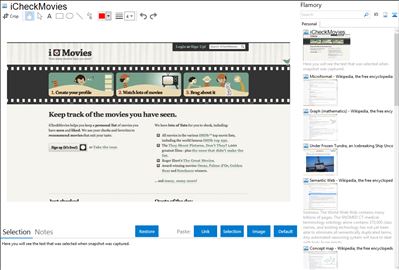 iCheckMovies - Flamory bookmarks and screenshots