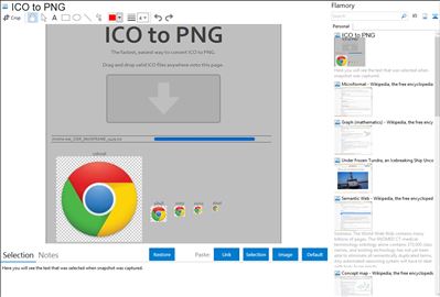 ICO to PNG - Flamory bookmarks and screenshots