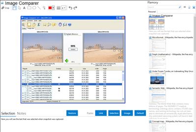 Image Comparer - Flamory bookmarks and screenshots