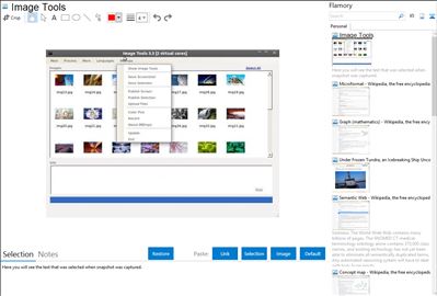 Image Tools - Flamory bookmarks and screenshots