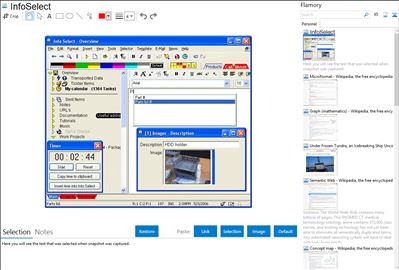 InfoSelect - Flamory bookmarks and screenshots