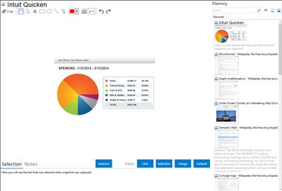 Intuit Quicken - Flamory bookmarks and screenshots