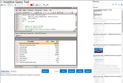 Invantive Query Tool - Flamory bookmarks and screenshots