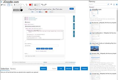 JDoodle.com - Flamory bookmarks and screenshots