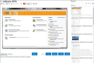 JetBrains MPS - Flamory bookmarks and screenshots