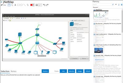 jNetMap - Flamory bookmarks and screenshots