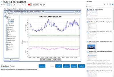 kSar : a sar grapher - Flamory bookmarks and screenshots