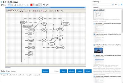 LaTeXDraw - Flamory bookmarks and screenshots