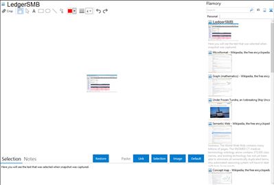 LedgerSMB - Flamory bookmarks and screenshots