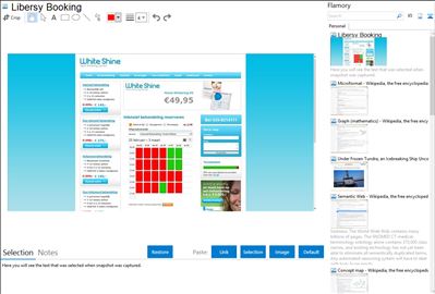Libersy Booking - Flamory bookmarks and screenshots