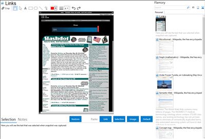Links - Flamory bookmarks and screenshots