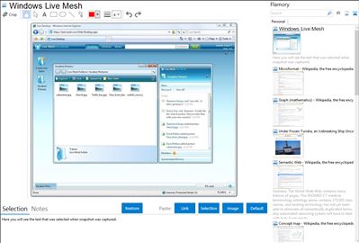Windows Live Mesh - Flamory bookmarks and screenshots