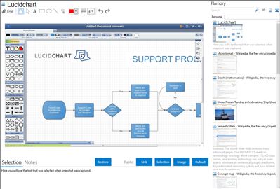 Lucidchart - Flamory bookmarks and screenshots