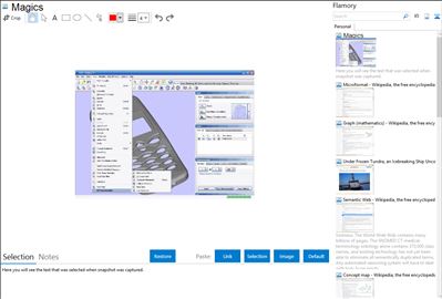 Magics - Flamory bookmarks and screenshots
